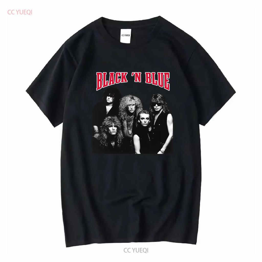 Rare Black N Blue Band Member All Size GifT T Shirt S 4XL long or short sleeves vintage Washed Soft graphic streetwear