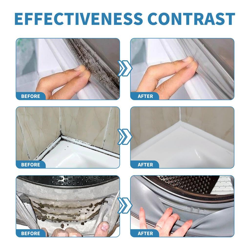 Mold Stain Cleaner Mildews Removal Agent Kitchen Fridge Cleaning Detergent Stain Remover for Washing Machine Wall Tile