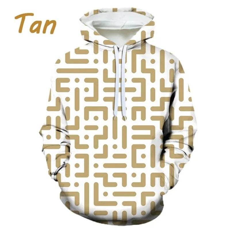 

Худи с 3D-принтом в виде лабиринта для мужчин и женщин, повседневное, больших размеров, для личности и тренда, пуловеры, свитшоты, мужской свитер, топы 6XL
