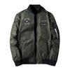Autumn and Winter Men's Air Force Pilot Jacket Men's Embroidered Baseball Uniform Loose Workwear Large Size Trendy Jacket