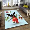 1pc Bing Bunny2 Design Area Rug - Non-Slip, Soft & Cozy Floor Mat for Living Room, Bedroom, Office - Indoor/Outdoor Decorative Carpet