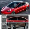 Pour Tesla Model 3 Model3 Film Solaire pour Vitre Latérale de Voiture 2018      2024 Accessoires Protecteur UV Teinte d'Été