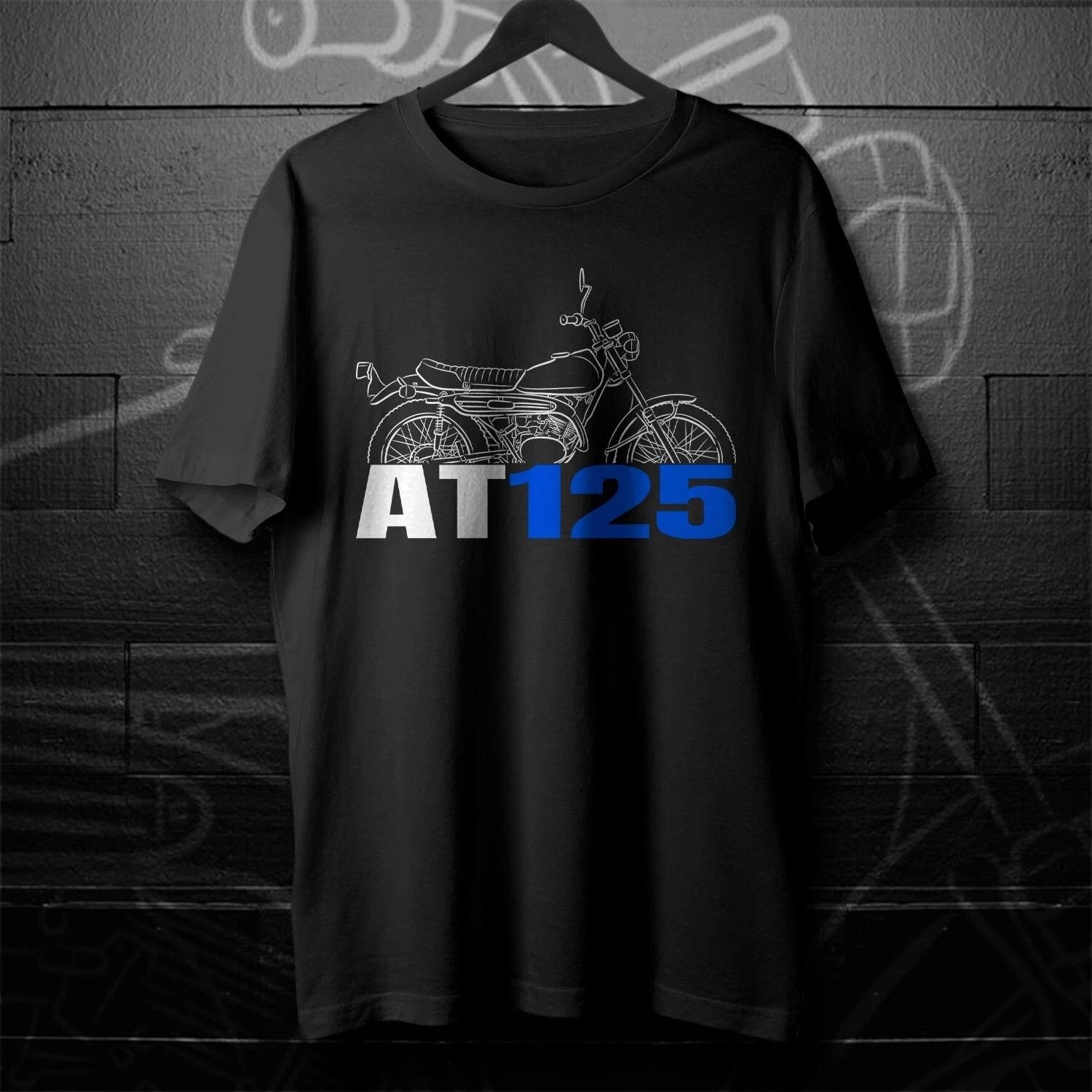 For Yamaha AT125 1971 fans - Motorcycle T shirt M