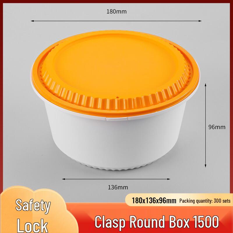 Disposable Takeaway Soup Bowl with Lid