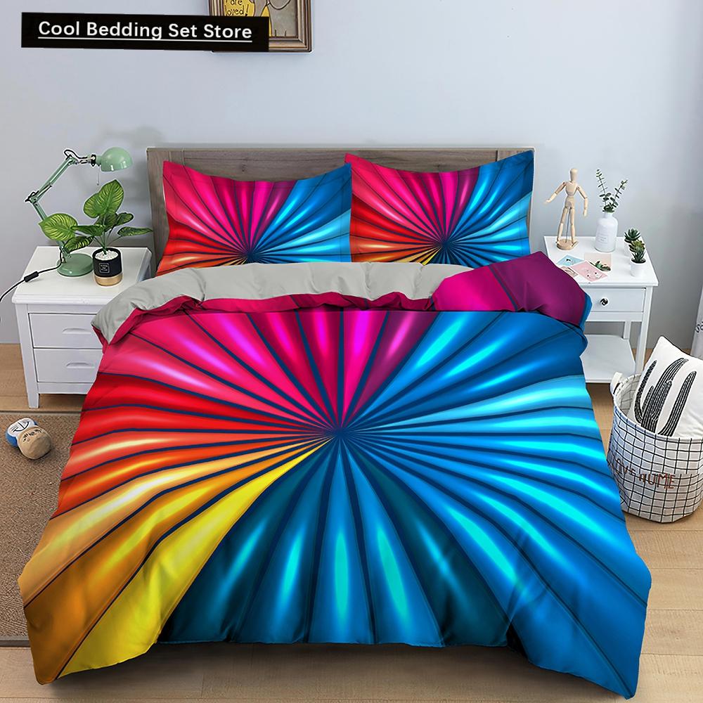 3D Galaxy Duvet Cover King Double Twin Queen Full 2/3pcs Bedding Set Universe Outer Space Themed Starry Polyester Quilt Cover