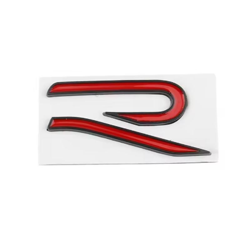 AABLC1 Metal Car Decals for Volkswagen VW R Line Golf 8 Beetle Scirocco Passat Sharan Tiguan Jetta Trunk Sticker Fender Side Badge