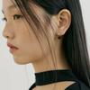 Onyx Hook Earring (black)