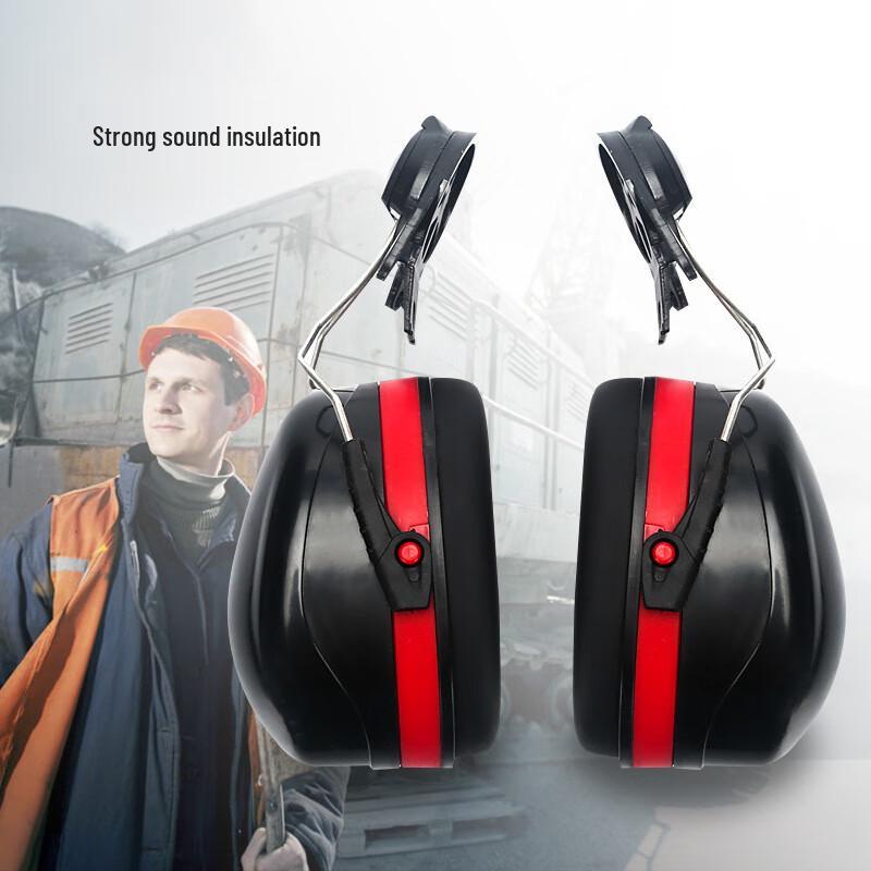 Industrial Noise-Cancelling Earmuffs