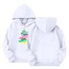 Children's Hoodies Loose Solid Color Hooded Sports Shirt Fashionable Sports Shirt