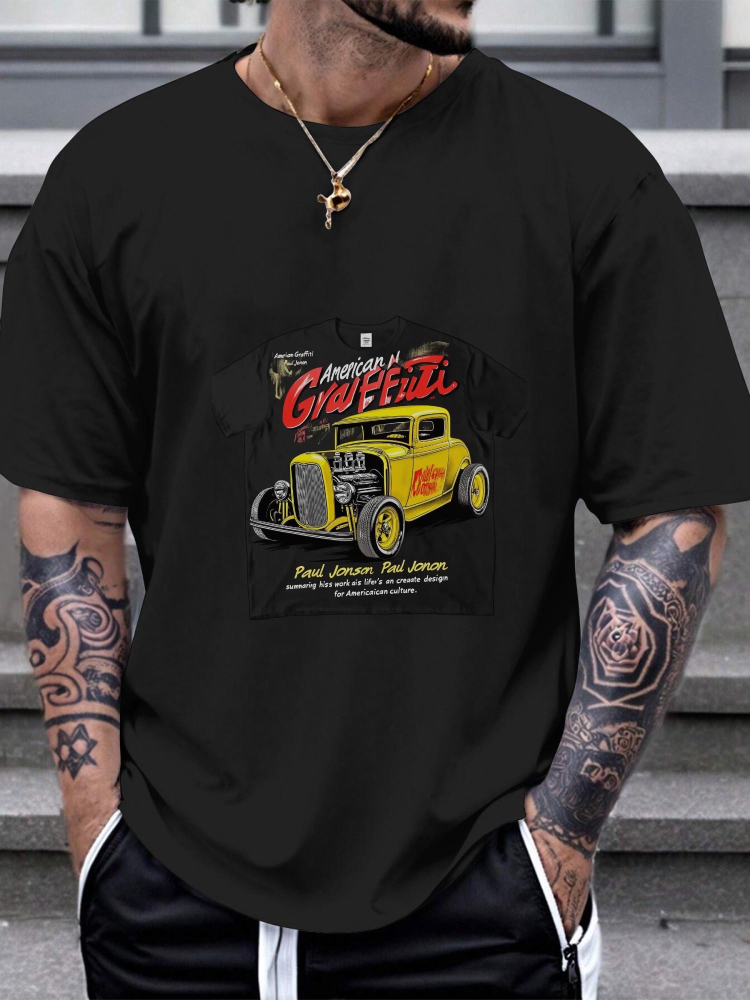 1pc American Graffiti iconic graphic T-shirt XXXL