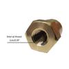 2Pcs Brass Side Post Terminal M10 M6 M8 Threads Stud Battery Post Connector