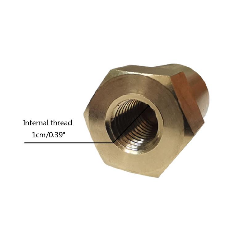 2Pcs Brass Side Post Terminal M10 M6 M8 Threads Stud Battery Post Connector