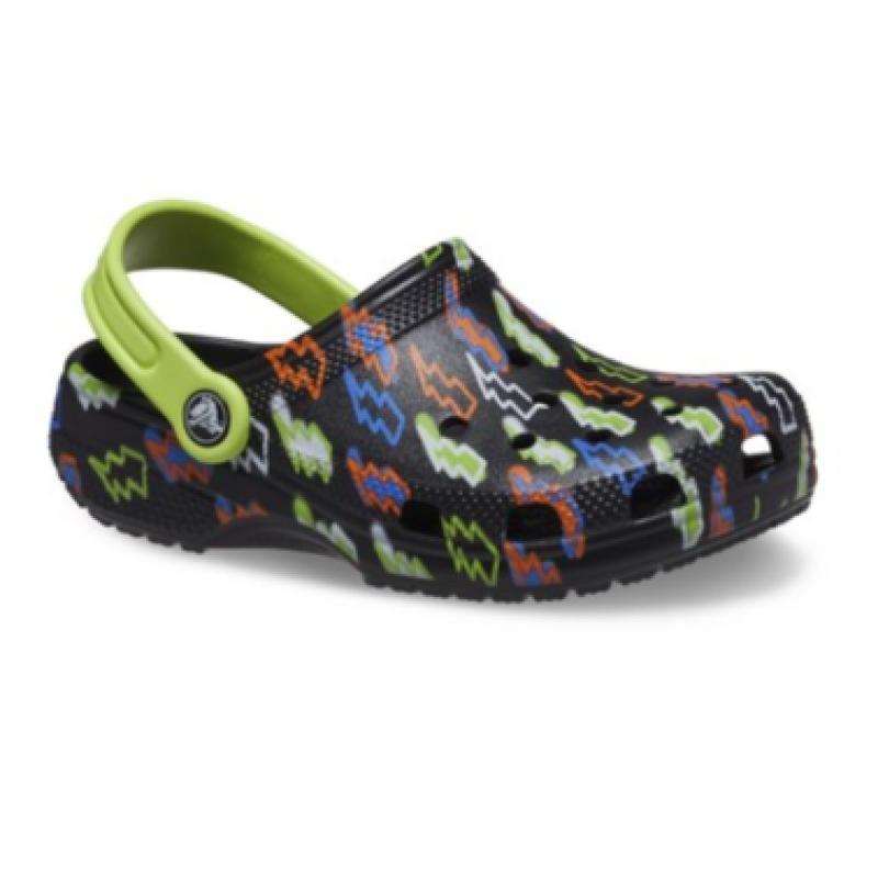 Crocs Classic Lightningbolt Clog Toddler Kids 208307 001 208309 001