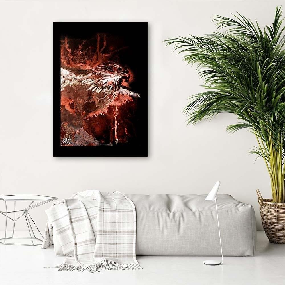 Canvas Print Red Eagle