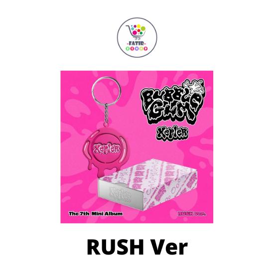

RUSH Ver Kep1er 7-й Мини-альбом BUBBLE GUM No POB RUSH Ver