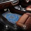 4pcs Bohemian Vintage Car Floor Mats, Universal Fit, Durable, Non-Slip Backing, Easy to Clean,Interior Accessories