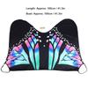 Beach Swimwear Cover Up Butterfly Pattern Comfortable Breathable Stylish Bikini Cover Up Blue
