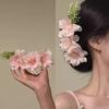 Exquisite Fashion Flower Hair Comb Spring Summer Flower Hair Sticks For Women Girls Elegant Beach Hair Accessories Gifts