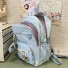 Women's Travel Backpack College Style Large Capacity Backpack Student Schoolbag Computer Bag with Coin Purse
