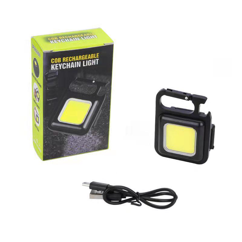 TikTok USB Keychain COB Work Light - Outdoor, Car Repair, Emergency, Household Use