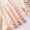 3pcs Newborns Dummy Chain Baby Soother Chain Pacifier Holder Woven Dummy Clip Toddlers Infant Pacifier Strap Baby Supply