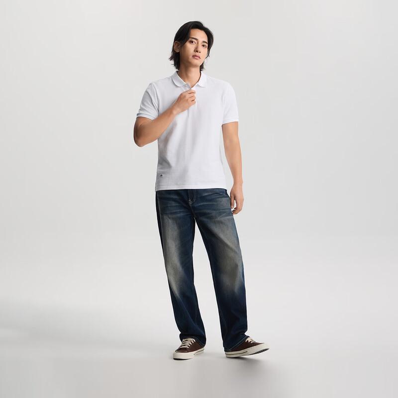 Lee Men's Standard Fit Logo Polo Shirt