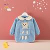 Stylish Waterproof Baby Coveralls for Autumn & Winter – Thickened, Stain-Proof Protective Clothing & Bib for Infants and Toddlers