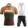 Summer Outdoor Cycling Suit Men's and Women's Short Sleeve Road Mountain Bike Transparent 2026 Summer Breathable Cycling Suit Set
