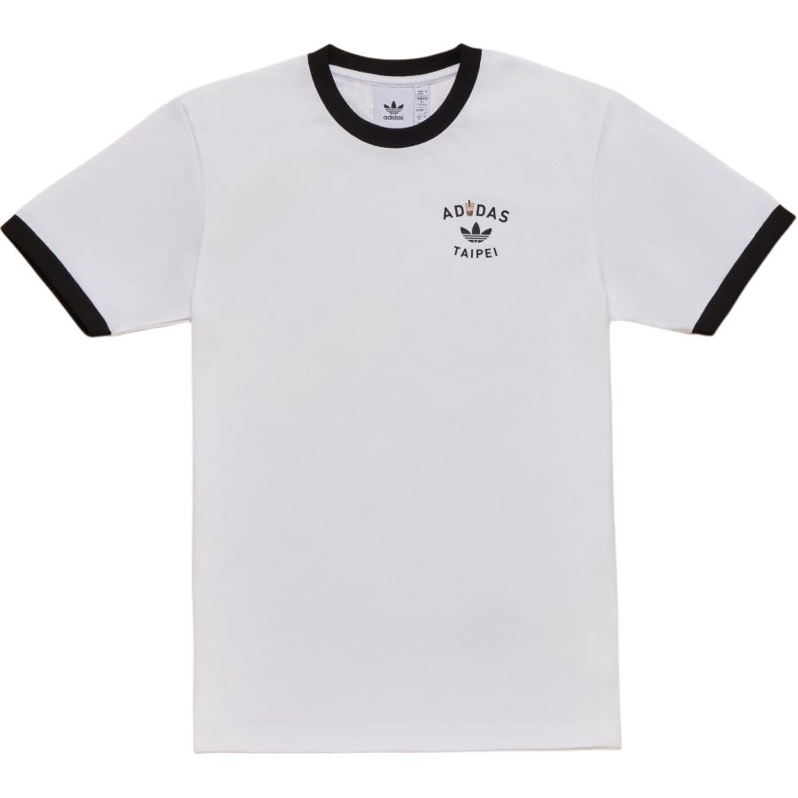 

Adidas Originals Letter Brand Logo Round Neck Short Sleeve T-Shirt Men T-Shirts White KE1333 XL