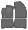 Velour Graphite Car Mats For: Toyota Prius III XW30 Hatchback (2011-2015)