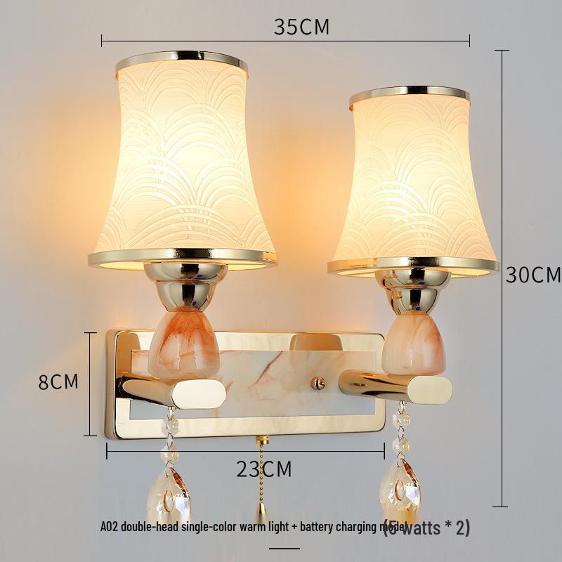 Applique Murale Moderne Chaleureuse pour Chambre à Coucher, Salon, Salle à Manger et Escalier