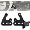 Pedal Mounting Bracket for Surron Light Bee X/S/X160/X260 Dirtbike Off-road Motorcycle Modified Sur-ron Parts (Black)