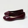 Fashion Cozy Soft Patent Leather Ballet Flats Women Cute Butterfly-Knot Decoration Flat Loafers Elegant Mary Jane Dance Shoes for Women
