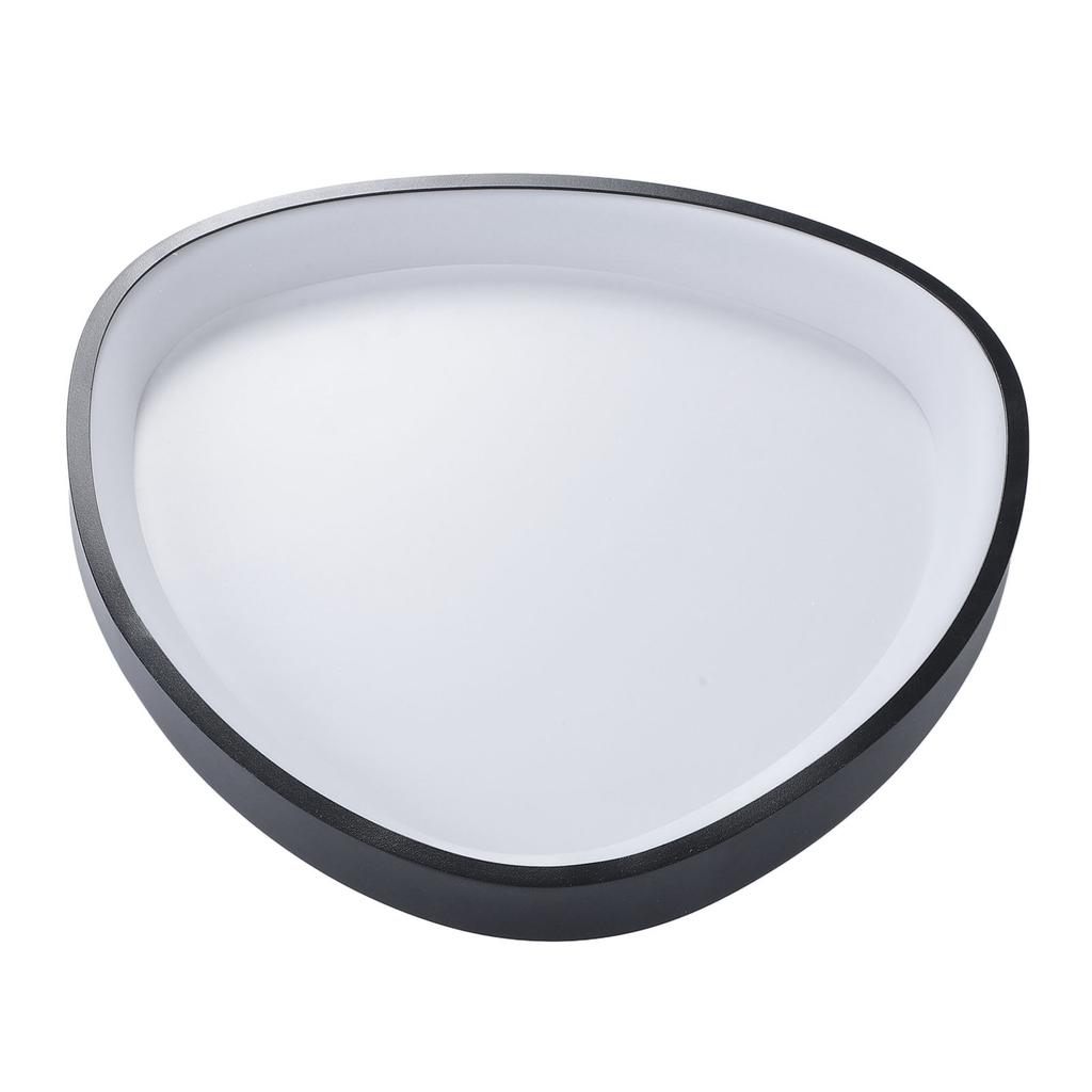 Ceiling Light Modern Dimmable Minimalist 3 Color Temperature Oval Triangle LED Flush Mount Ceiling Light with Remote