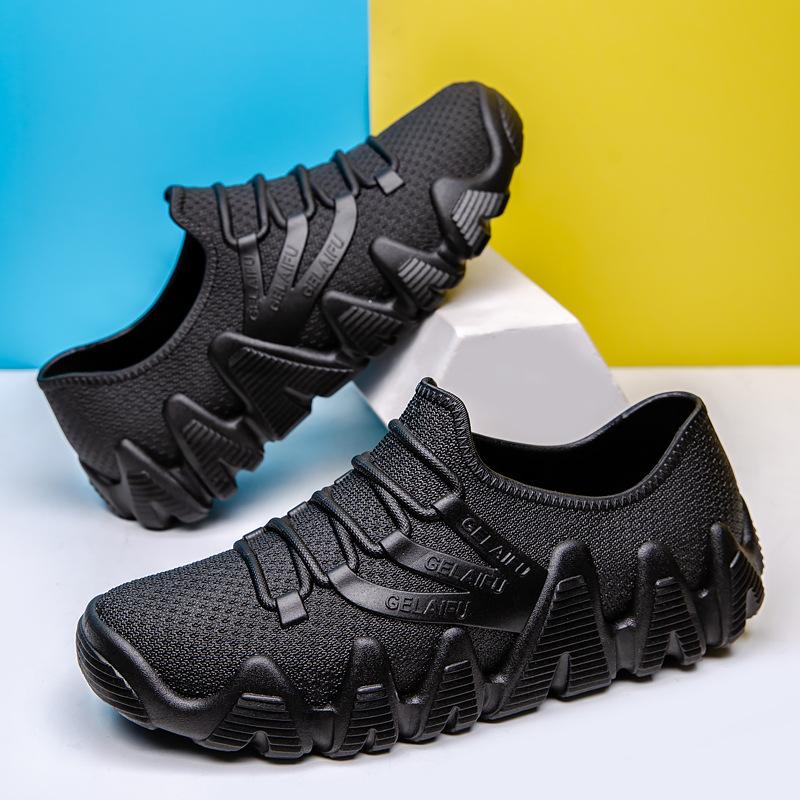 Rain shoes men's summer 2025 new breathable wading fishing leisure outdoor men's mountaineering sports water shoes