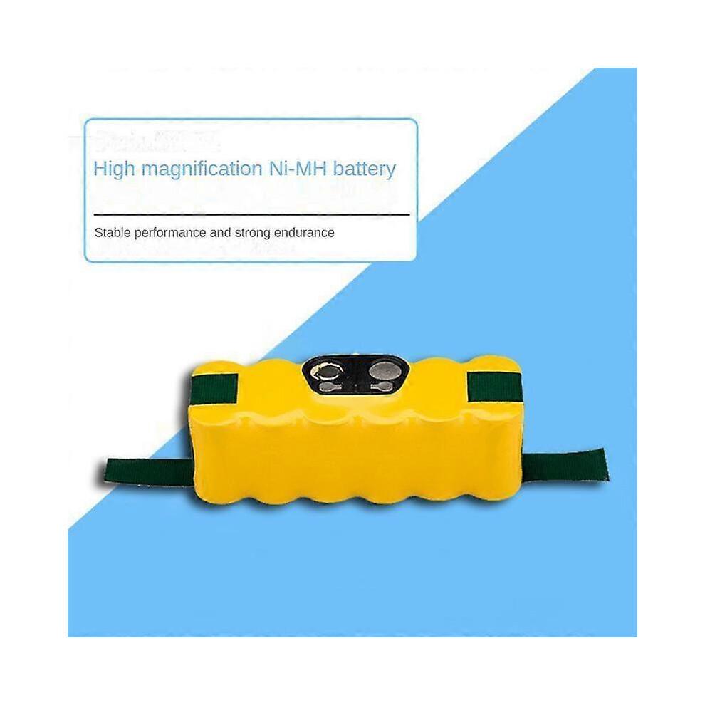14.4V 6000MAh Robot Vacuum Cleaner Battery for 500 600 700 800 900 Series 620 650 770 780 580 Batte