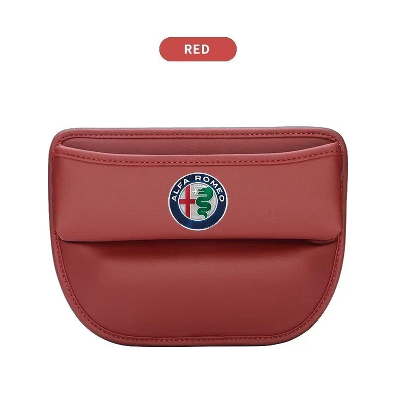 For Alfa Romeo 508  Car Sticker For Alfa Romeo   147 Car Console Side Seat Gap Filler Front Seat Organizer For Alfa Romeo Giulia     Qw2