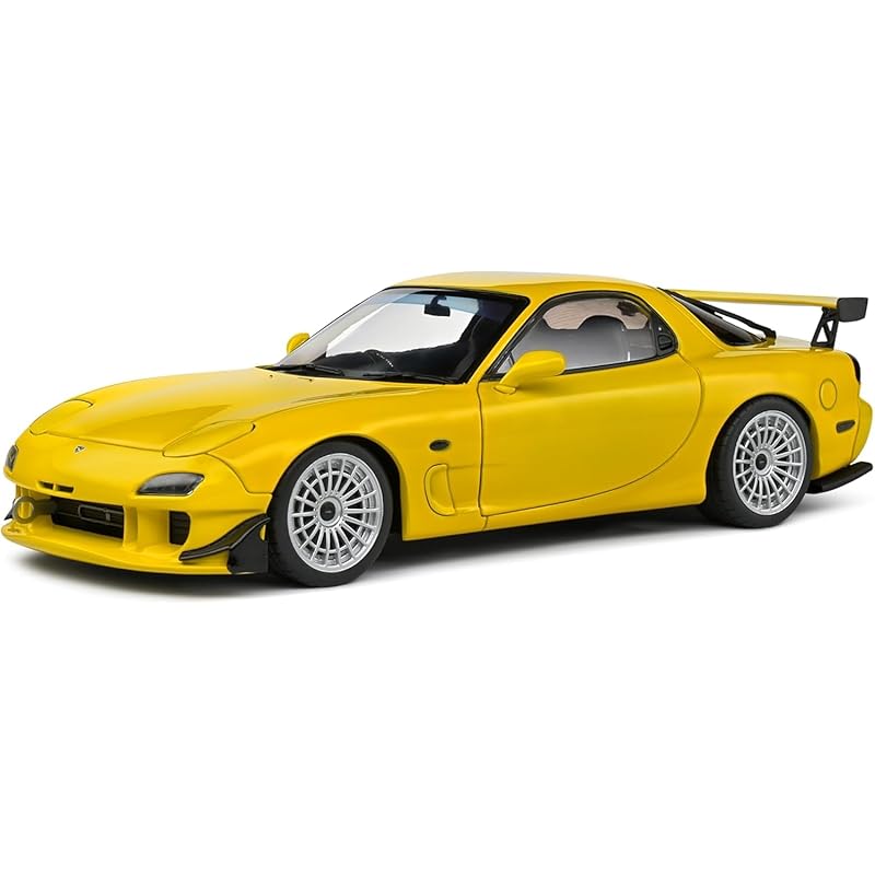 

Solid 1/18 mazda RX-7 FD3S RS street fighter 1994 yellow SOLIDO Streetfighter mini car [product]
