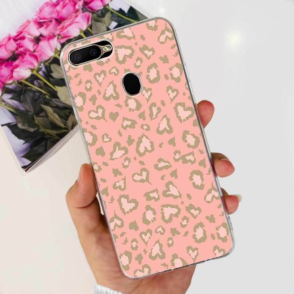 For OPPO A5S Case Cute Pattern Soft Silicone TPU Cover Cases For Oppo A5Ss AX5s A 5S CPH1909 CPH1920 CPH1912 Phone Shell Bumper