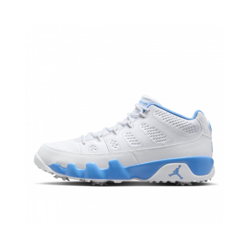 Air Jordan 9 Retro Low Golf Bianco Blu Universitario 42