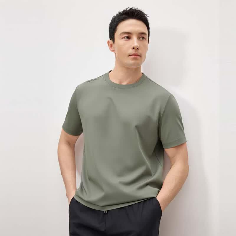 EMZ Men s Short Sleeve Round Neck T-Shirt S/46