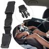 Safety Strap Buckle 16.5cm/6.3inch ABS + Webbing Car Accessories