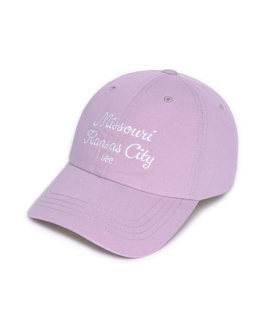 LEE Lettering Ball Cap Lavender