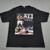 Muhammad Ali Shirt Mens XL Short Sleeve Remembering A Legend Pullover Knit Black Unisex T-Shirt