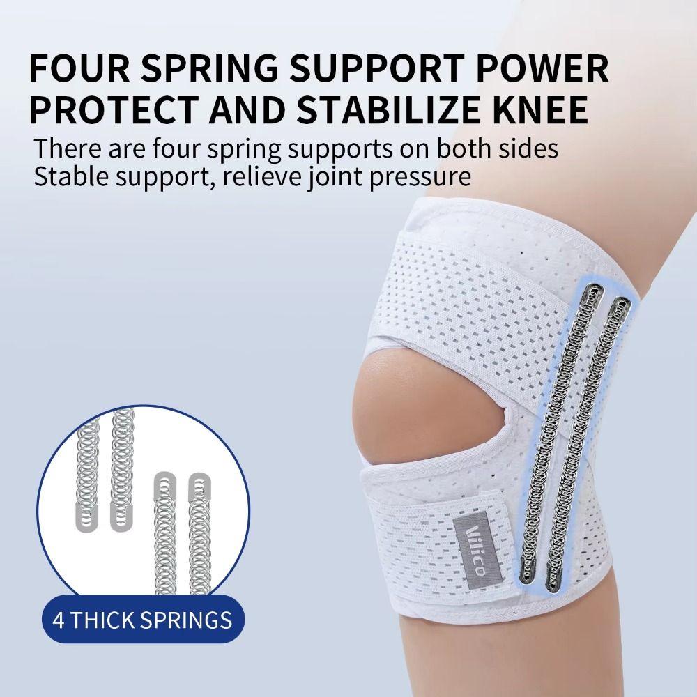 Adjustable Knee Pads Patella Strap Cushion Pressure Knee Band Brace Knee Patella Support  Hiking