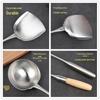Zhi Shi Integrated Stainless Steel Stir-fry Spatula