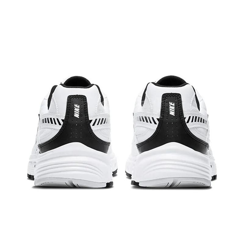 Nike Initiator Abrasion Resistant Low Top Kids' Running Shoes Black White Sneakers 395055-100