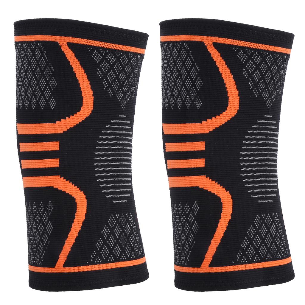 1 Pair Knee Brace Pad Compression Support Knee Protector for Sports Safety Outdoor RunningXL