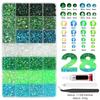 Premium Resin Nail Art Gems Pearls Style Flat Back Rhinestones For Professional Or Home Manicure Flatback Gems
