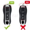 Soft Tpu Car Key Cover Case Bag For Porsche Macan 911 Panamera Cayenne Carrera Taycan Fob Shell Holder Protector Accessories